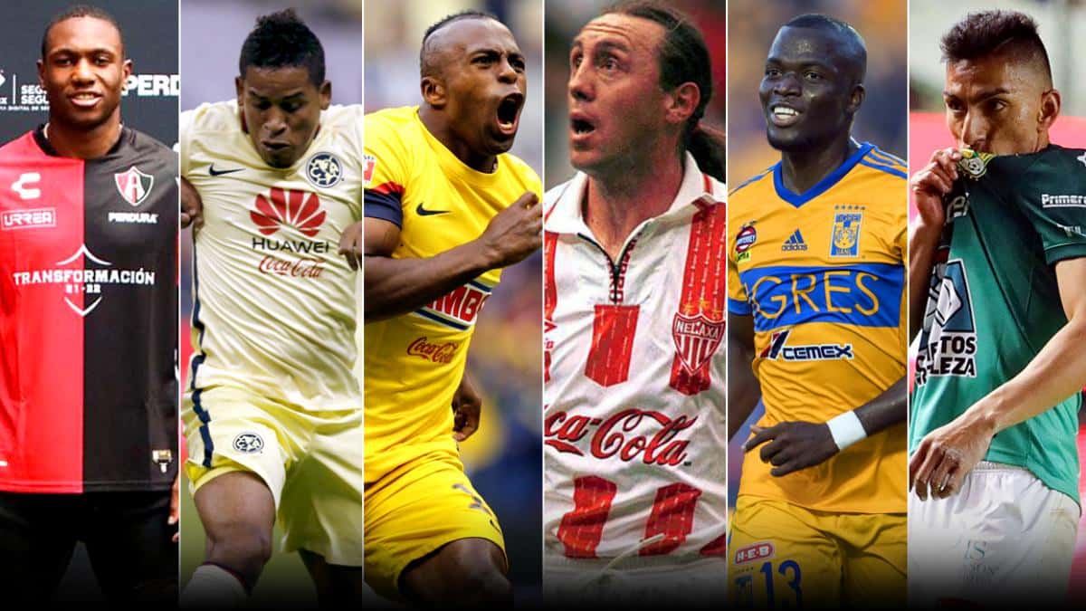 Ecuador y México, un vínculo futbolístico de 104 jugadores ecuatorianos en la Liga MX