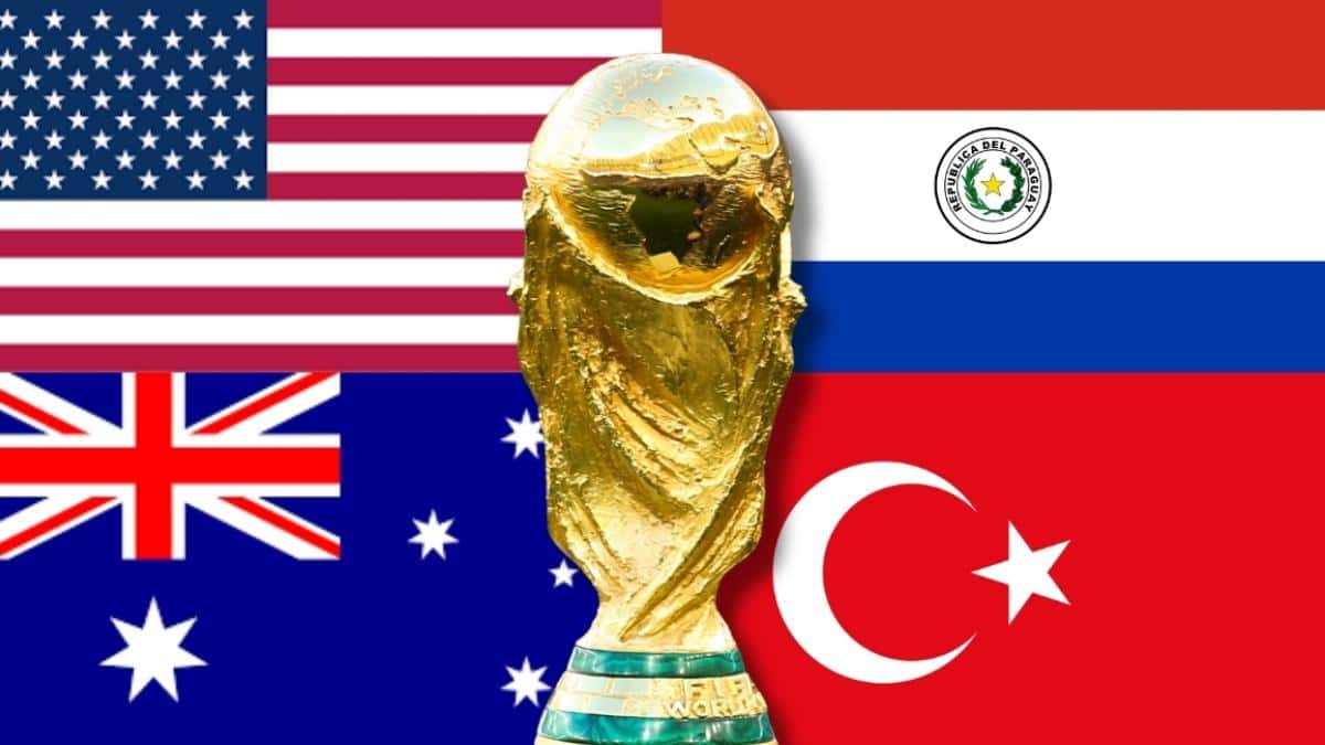 Grupo D del Mundial 2026: Estados Unidos, Turquía, Paraguay y Australia y su tabla