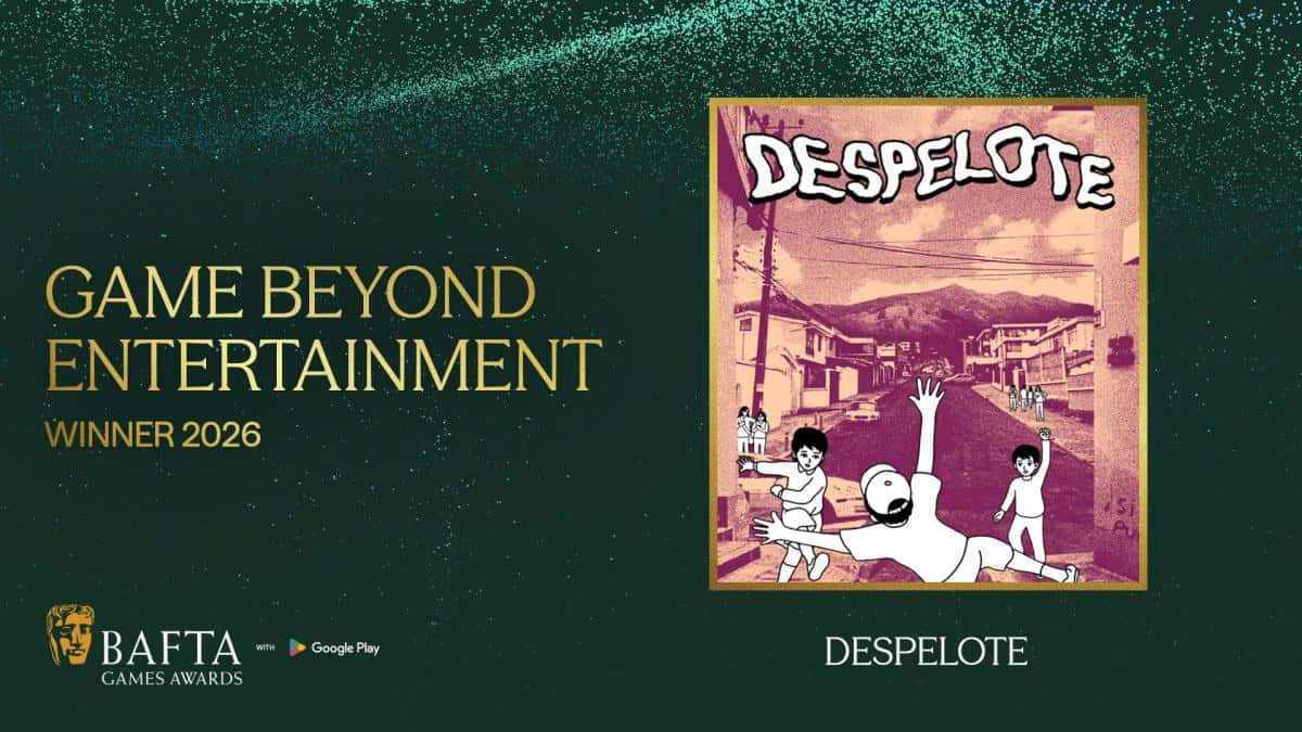 “Despelote” gana el premio BAFTA Games a juego más allá del entretenimiento