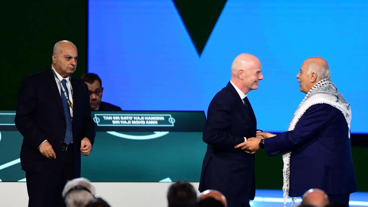 Congreso de la FIFA en Vancouver: Jibril Rajoub rechaza foto con el dirigente israelí Basim Sheikh Suliman