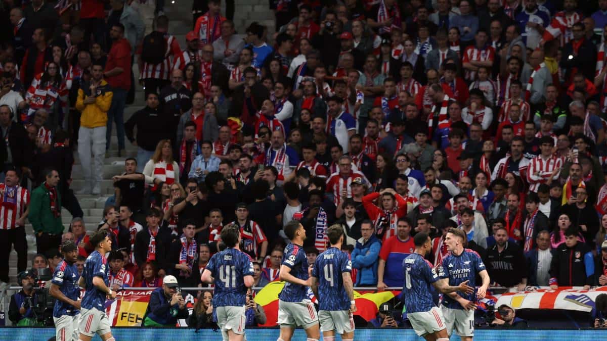 Arsenal recibe al Atlético de Madrid en la semifinal de vuelta de la UEFA Champions League