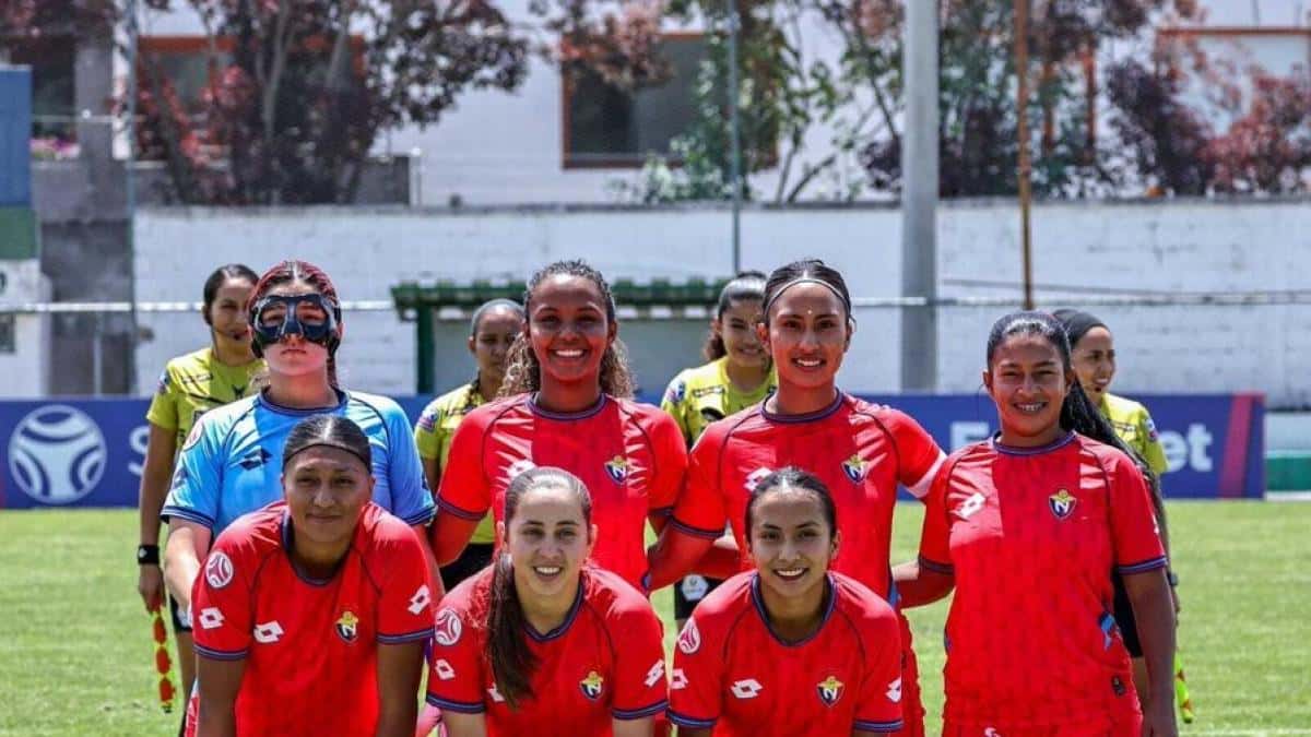 El Nacional femenino se presentó con siete futbolistas y cayó 4-1 ante Quito FC