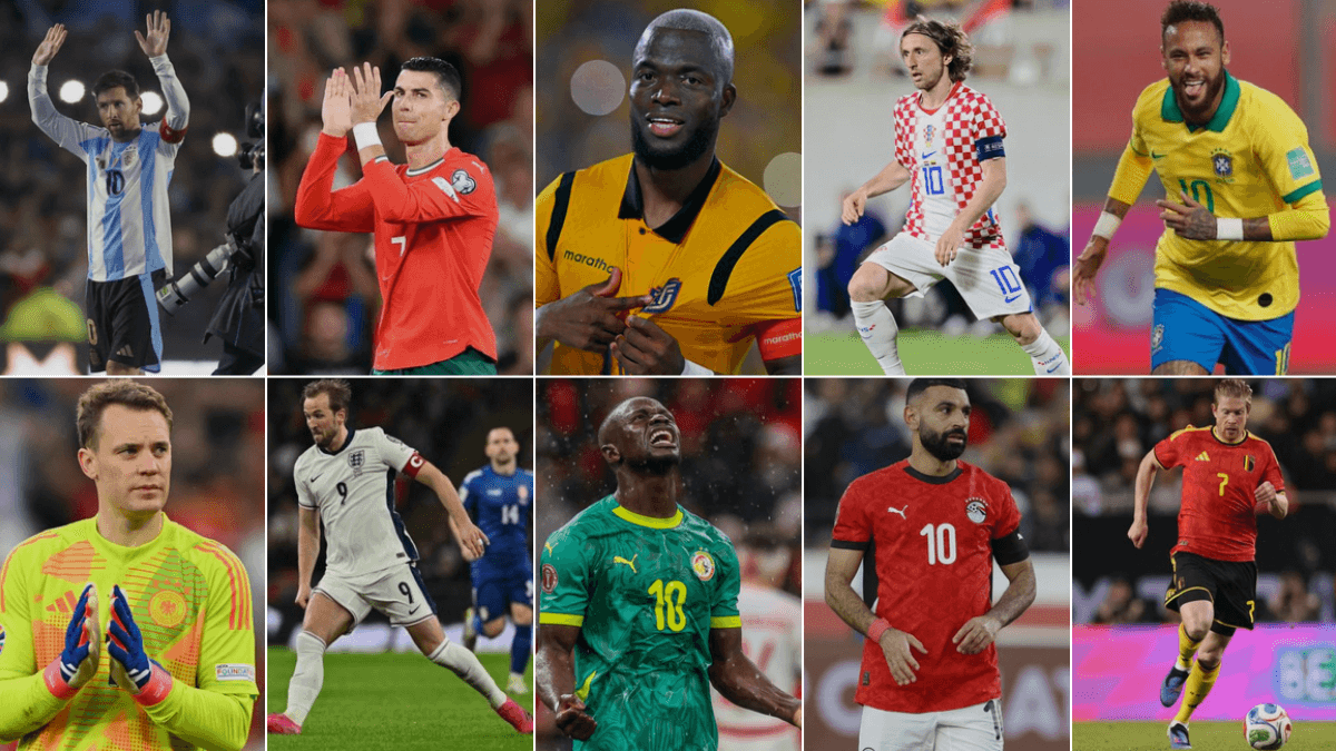 El Mundial 2026 como punto final: 10 figuras decisivas podrían vivir su última gran cita