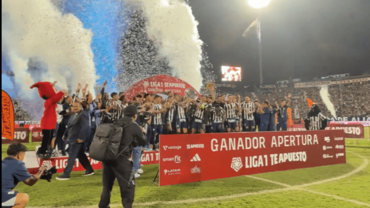 Alianza Lima conquista el Apertura de Perú con goleada 3-0 al Chankas y el protagonismo de Castillo y Gaibor