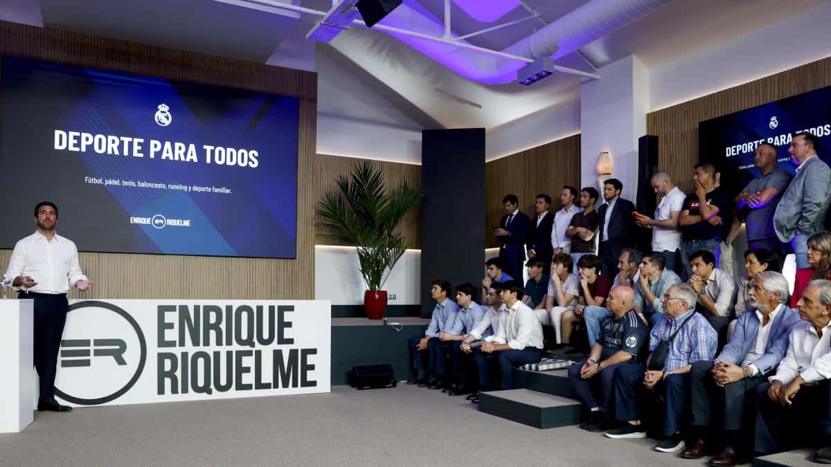 Enrique Riquelme presenta su proyecto social para el Real Madrid en Valdebebas: pabellón, hotel y nuevas medidas para los socios