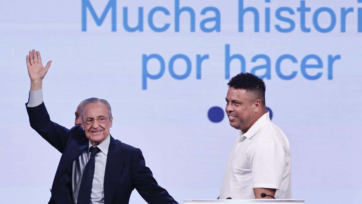 Florentino Pérez presenta su campaña con el “gran club social” y el “Bernabéu infinito” ante el madridismo