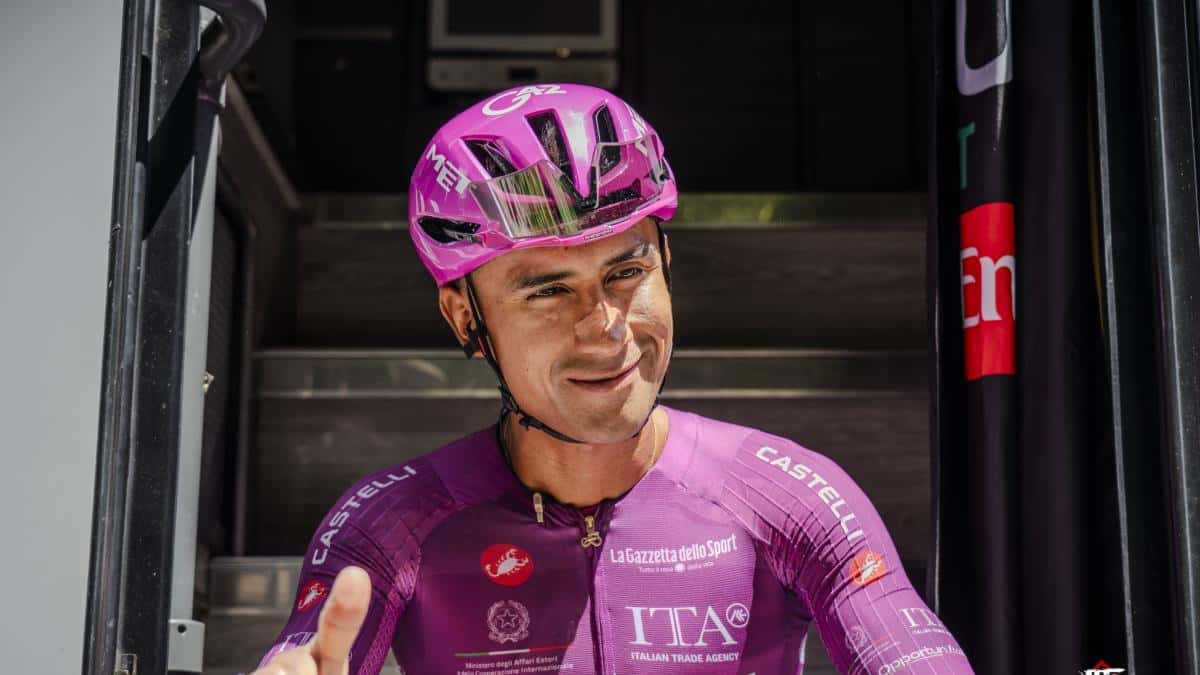 Jhonatan Narváez abandona el Giro de Italia en la etapa 19