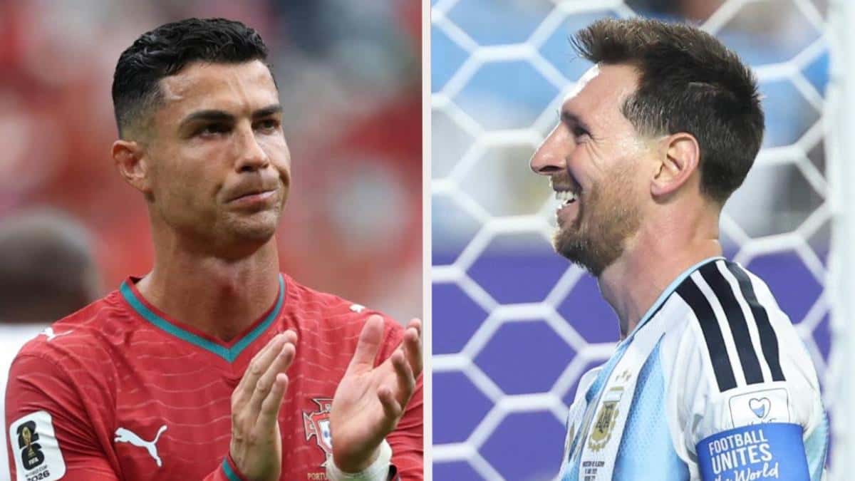 Messi arrasa en su estreno mundialista y Ronaldo no logra despegar en su primer partido