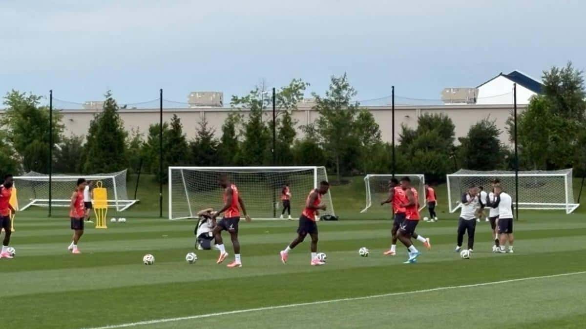 Ecuador retomó los entrenamientos en Columbus tras el 0-0 ante Curazao y trabaja con el objetivo de clasificar ante Alemania