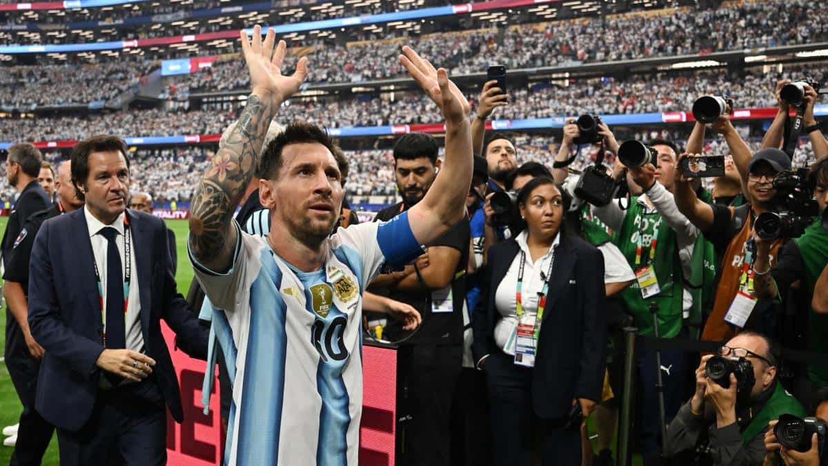Google rindió homenaje a Lionel Messi tras convertirse en el máximo goleador de la historia de los Mundiales