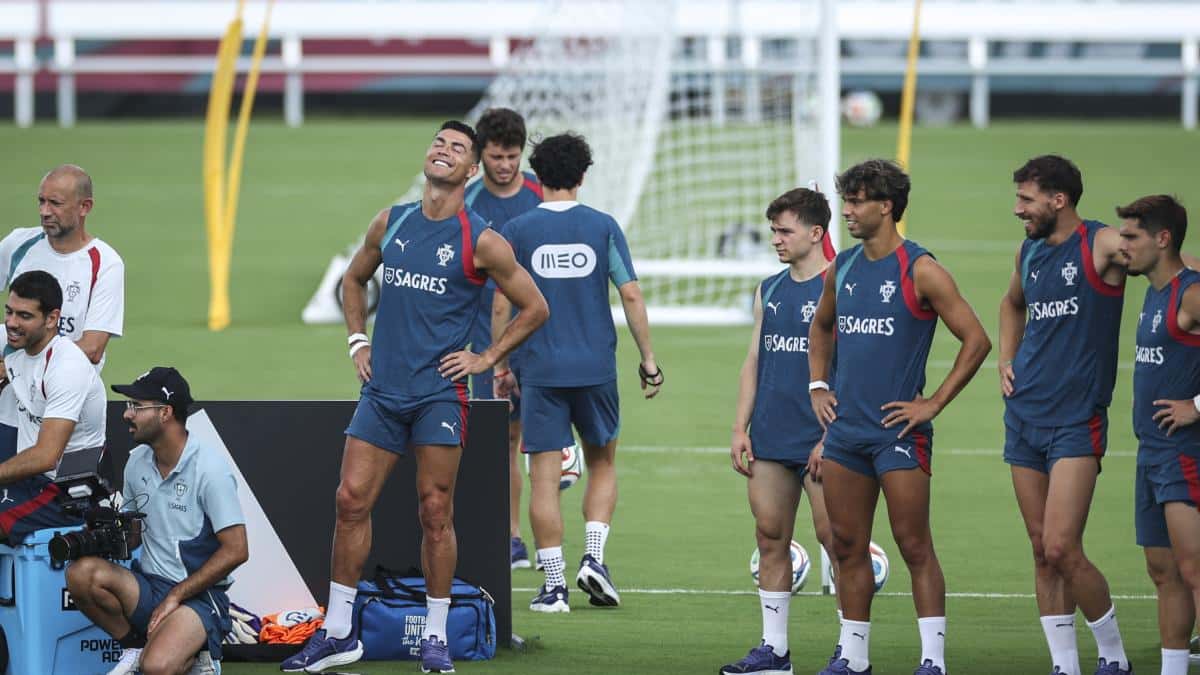 Portugal detiene su entrenamiento por un aviso de tormenta en Florida