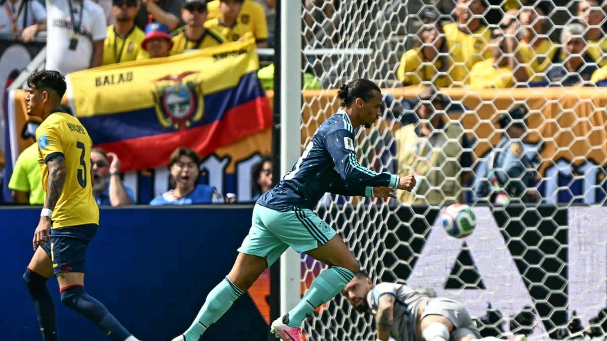 Ecuador reclamó por una presunta falta previa en el gol de Leroy Sané ante Alemania