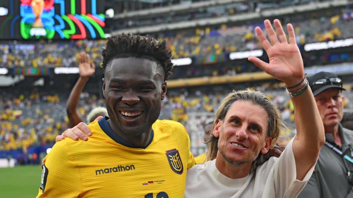 Beccacece celebra el triunfo de Ecuador ante Alemania y destaca el valor para el pueblo