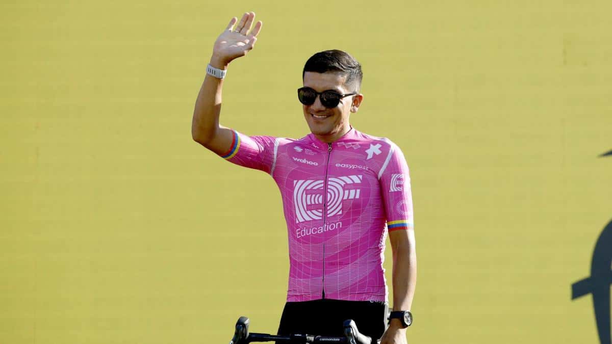 Richard Carapaz apunta a escalar: las etapas decisivas del Tour de Francia 2026