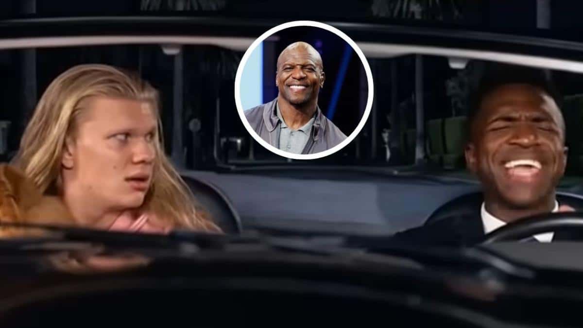 Terry Crews responde al video viral que parodia a Vinícius Júnior y Erling Haaland