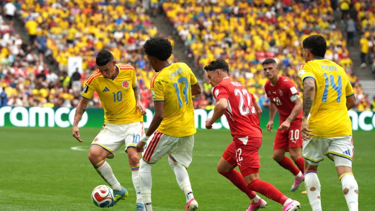 Teleamazonas anuncia el partido de Suiza vs Colombia del Mundial 2026 para el miércoles 8 de julio