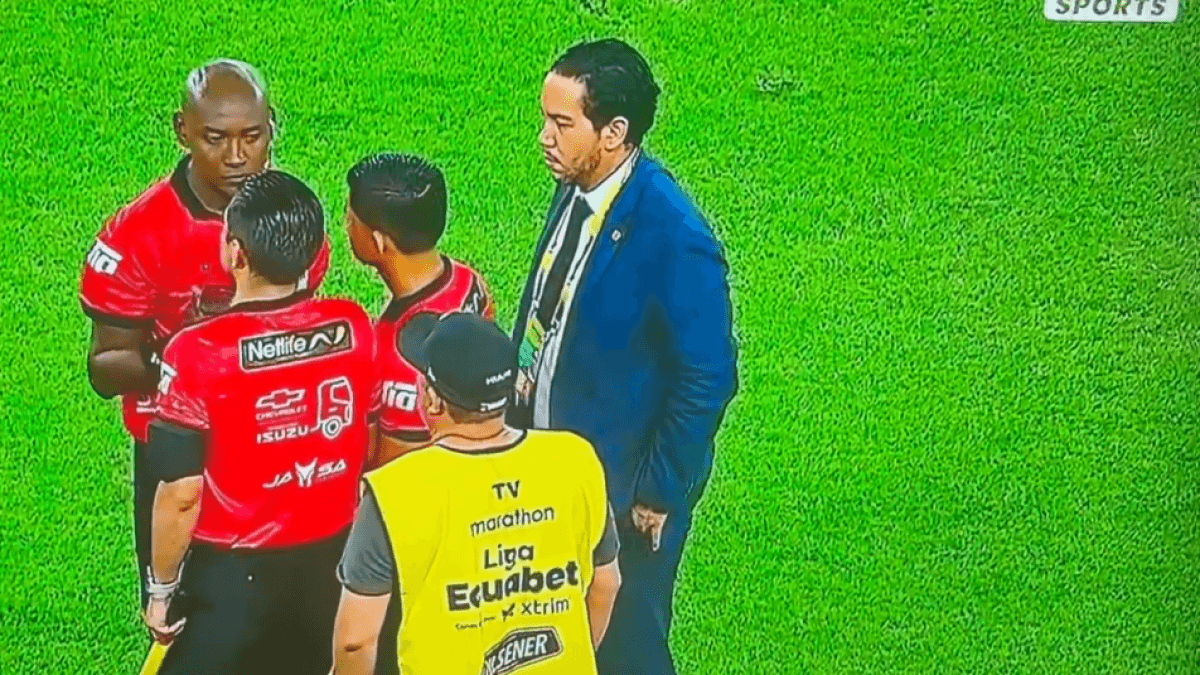LigaPro contactó a Augusto Aragón durante los incidentes en Barcelona SC vs. Macará