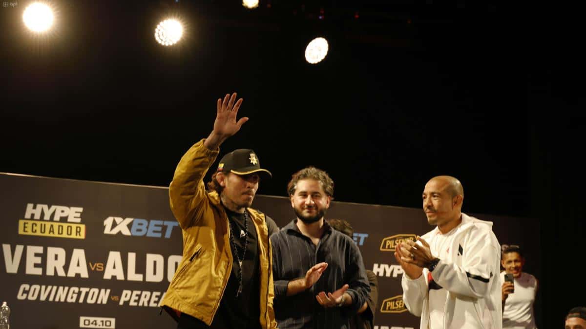 Marlon 'Chito' Vera y José Aldo encabezan el HYPE Fighting Championship en Quito
