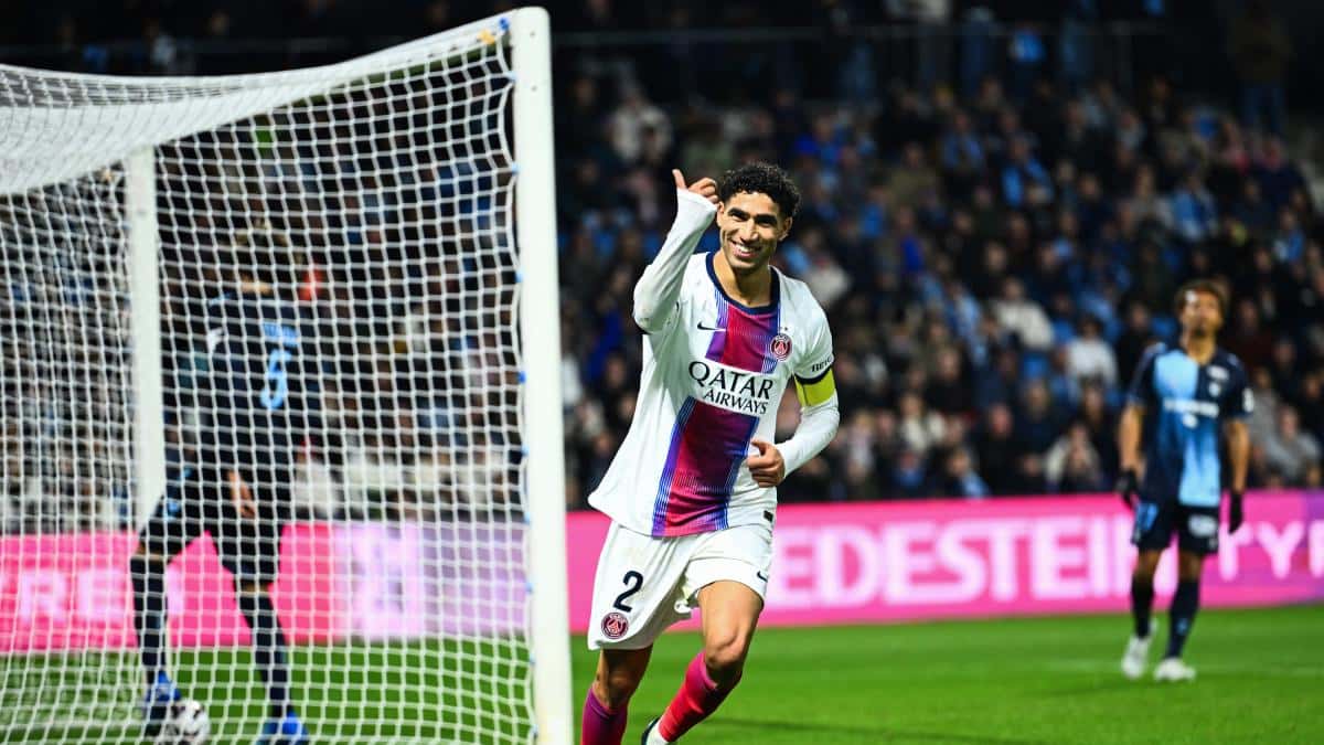 Hakimi guía la goleada del PSG al Le Havre: 1-5 en la Ligue 1 sin Willian Pacho