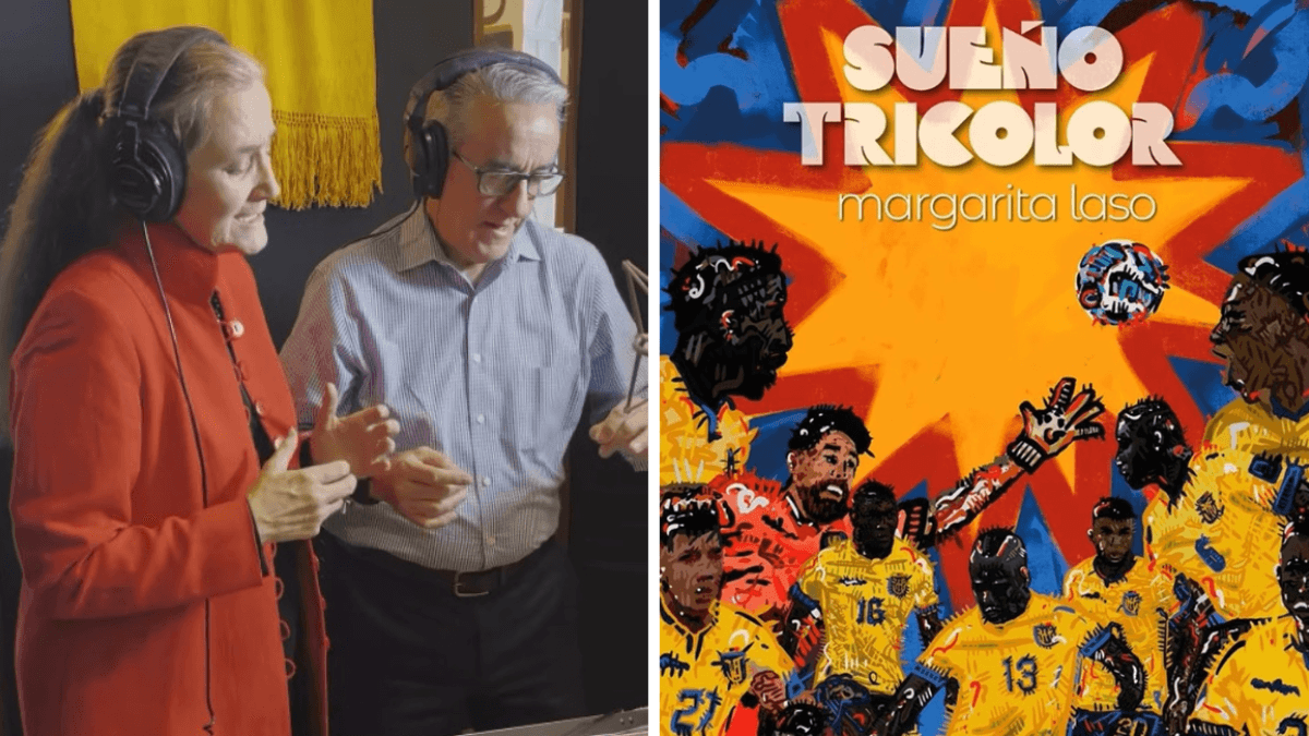 Margarita Laso presenta “Sueño Tricolor” para respaldar a Ecuador en el Mundial 2026