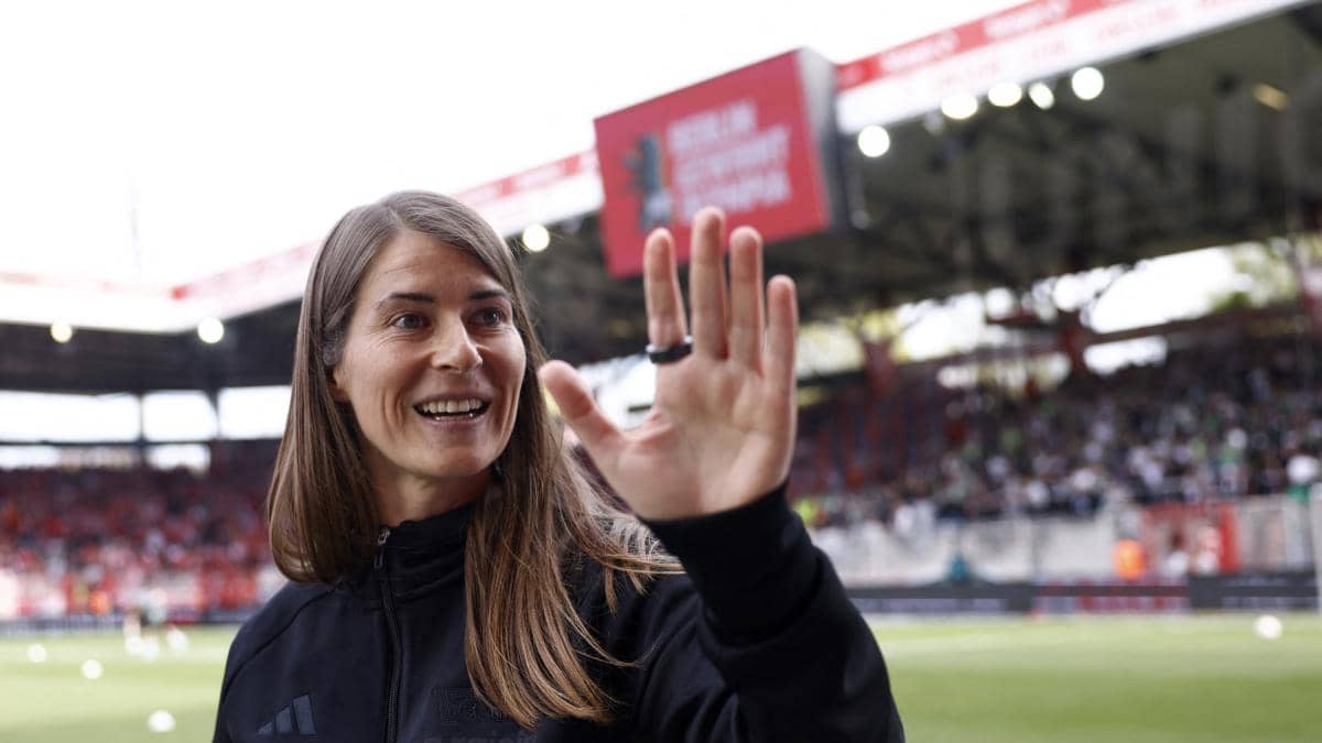 Marie-Louise Eta hizo historia al debutar como entrenadora de Union Berlin en la Bundesliga