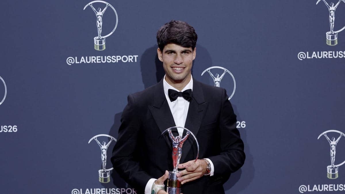 Laureus premió a Carlos Alcaraz, Lamine Yamal y Aryna Sabalenka en una gala marcada por el PSG