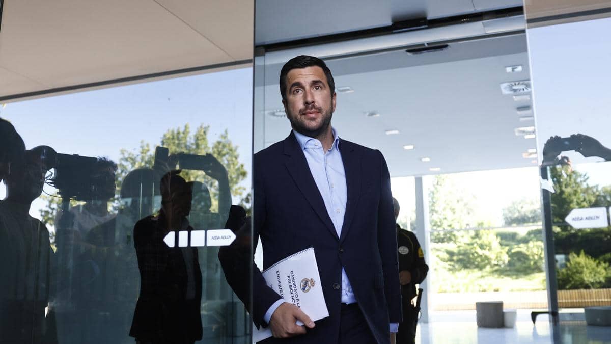 La Junta Electoral del Real Madrid valida la candidatura de Enrique Riquelme y fija unas elecciones frente a Florentino Pérez