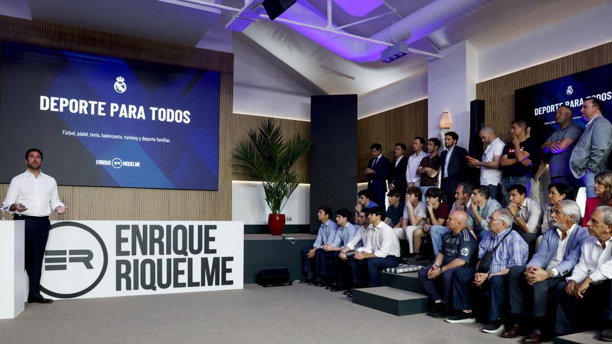 Enrique Riquelme presenta su proyecto social para el Real Madrid en Valdebebas: pabellón, hotel y nuevas medidas para los socios