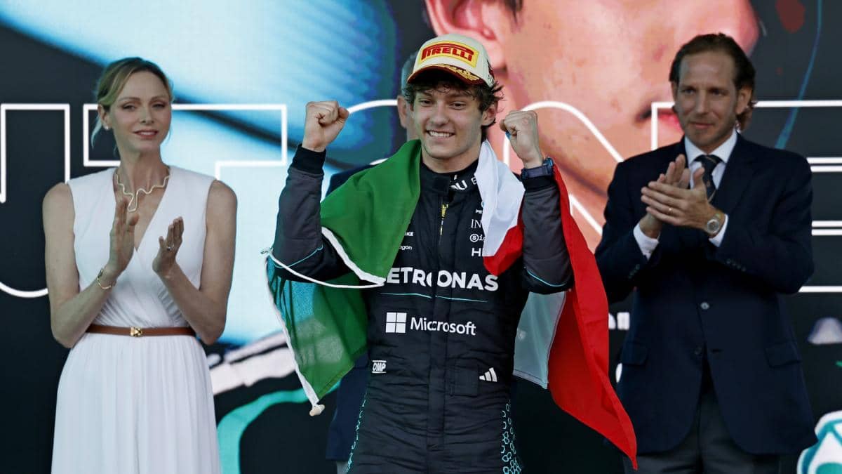 Kimi Antonelli conquista el Gran Premio de Mónaco y encadena su quinto triunfo consecutivo en Fórmula 1