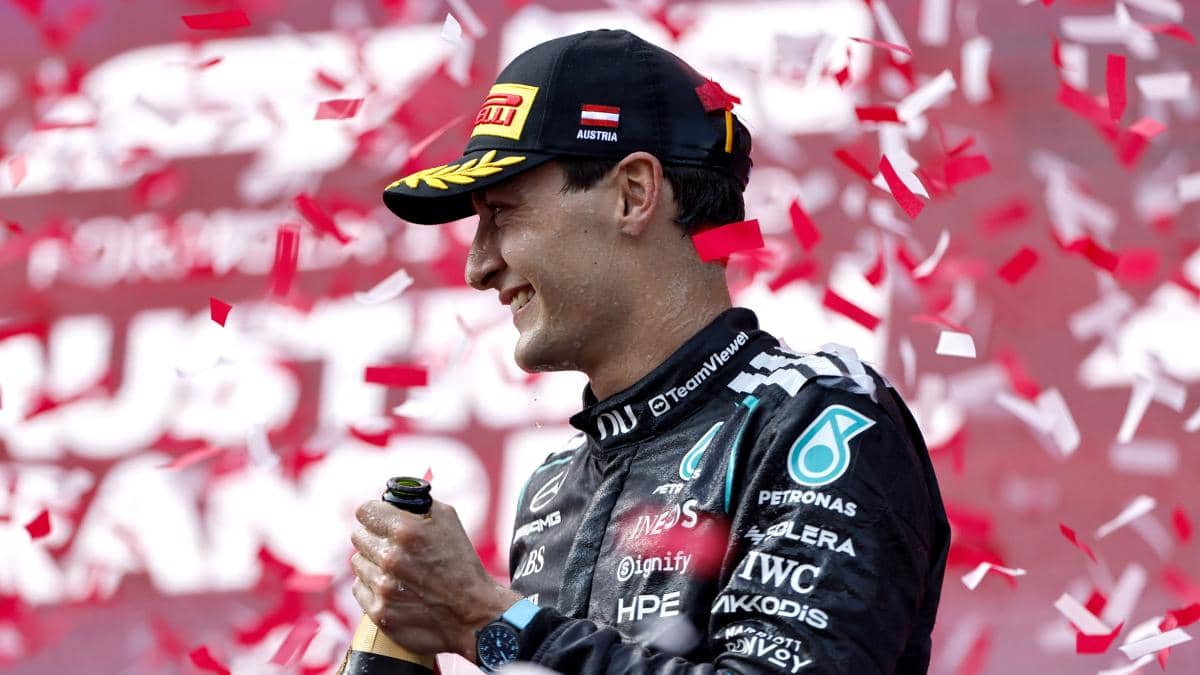 George Russell se impone en el Gran Premio de Austria y recorta distancia en el campeonato