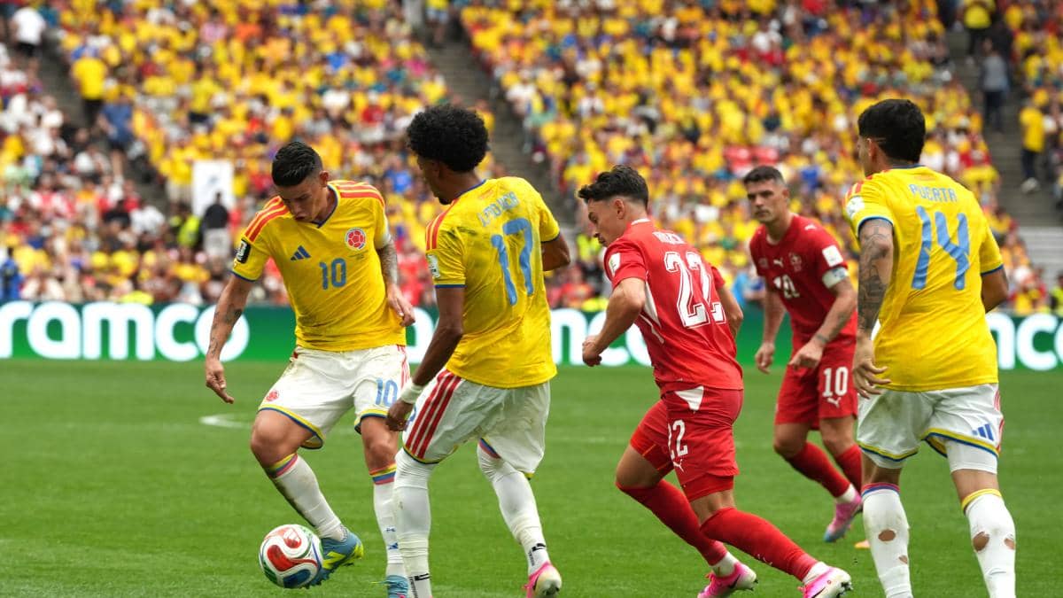 Teleamazonas anuncia el partido de Suiza vs Colombia del Mundial 2026 para el miércoles 8 de julio