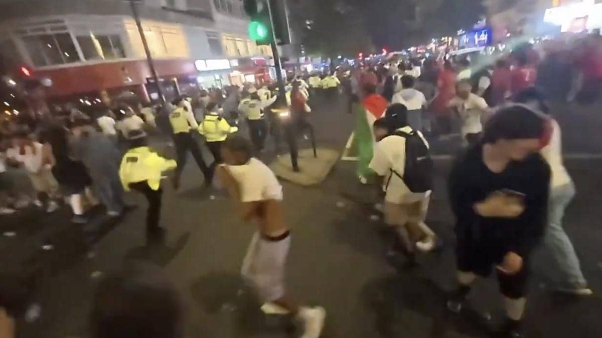 Disturbios en Londres tras Francia-Marruecos: al menos un herido y cuatro arrestados