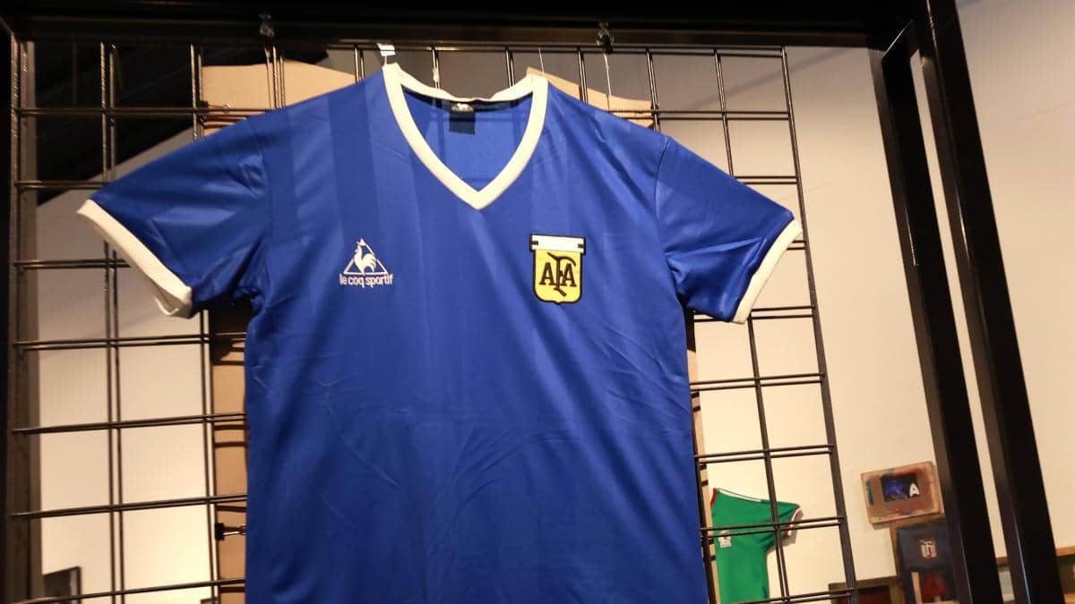 La leyenda de Tepito y la camiseta azul de Argentina en 1986, antes del cruce ante Inglaterra