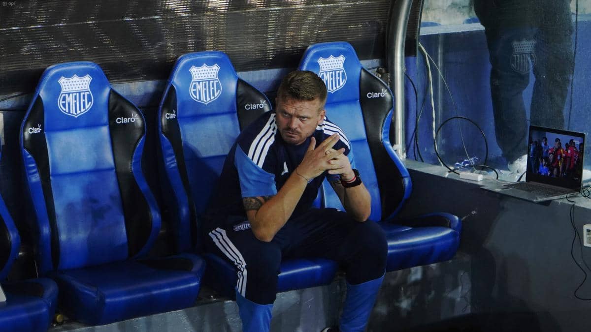 Cristian Nasuti: “En el primer tiempo no estuvimos a la altura” tras la caída de Emelec ante Aucas