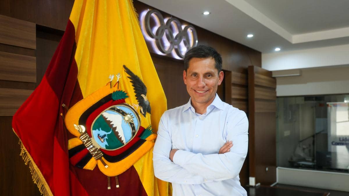 Jefferson Pérez asume la presidencia del Comité Olímpico Ecuatoriano con un plan para recuperar la institucionalidad