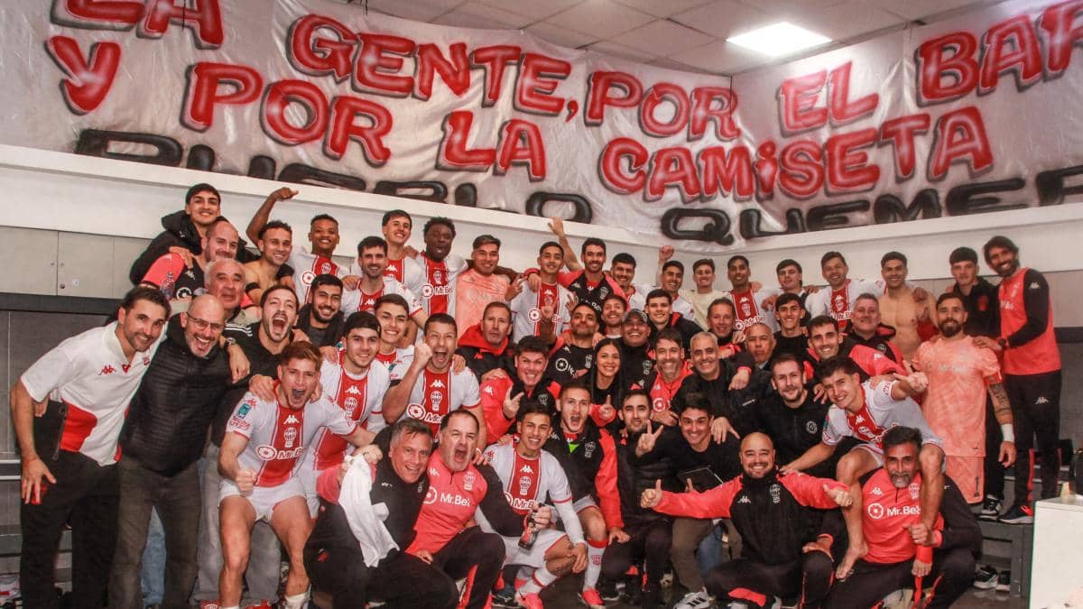 Hernán Galíndez motivó a Huracán antes del 2-0 a San Lorenzo