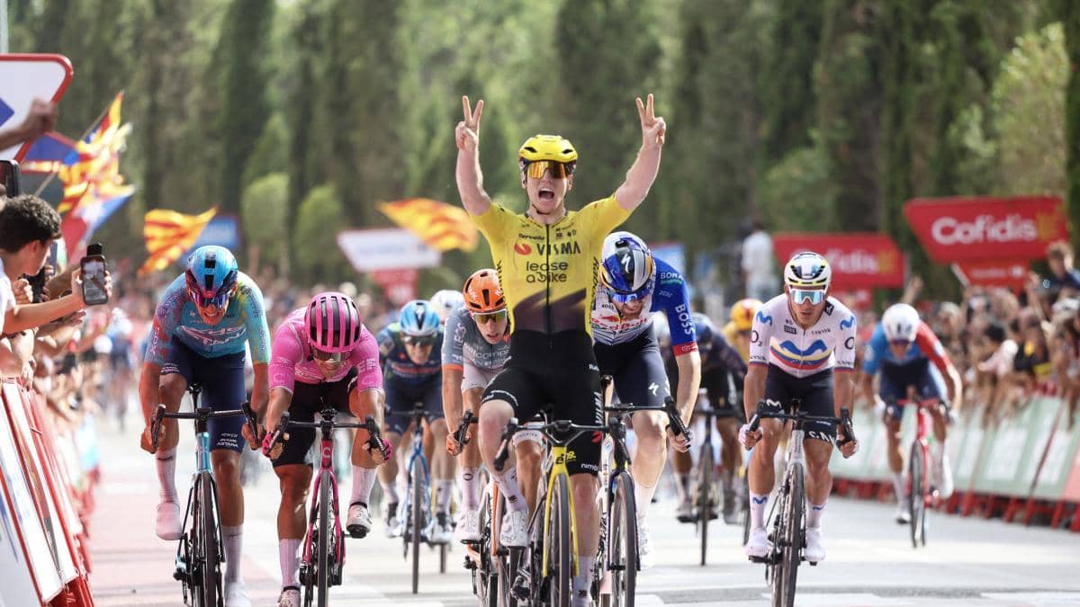 Matthew Brennan firma su segunda victoria de etapa en la Vuelta a España y Pogacar conserva el liderato