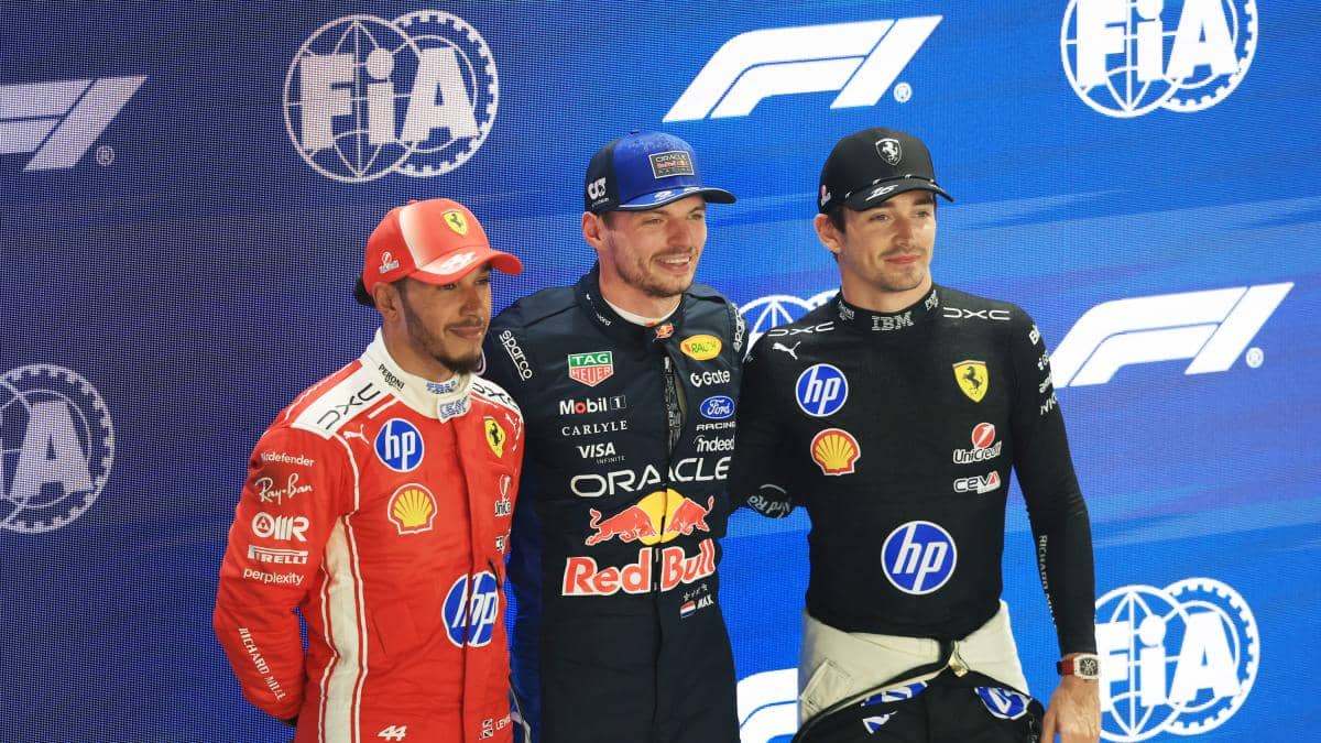 Max Verstappen logra la pole en Singapur y saldrá primero delante de Ferrari y Antonelli