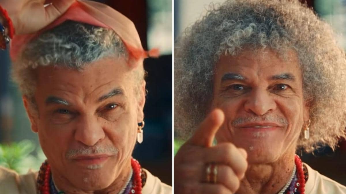 Carlos 'Pibe' Valderrama aclara el supuesto corte de su melena y asegura que fue un truco publicitario