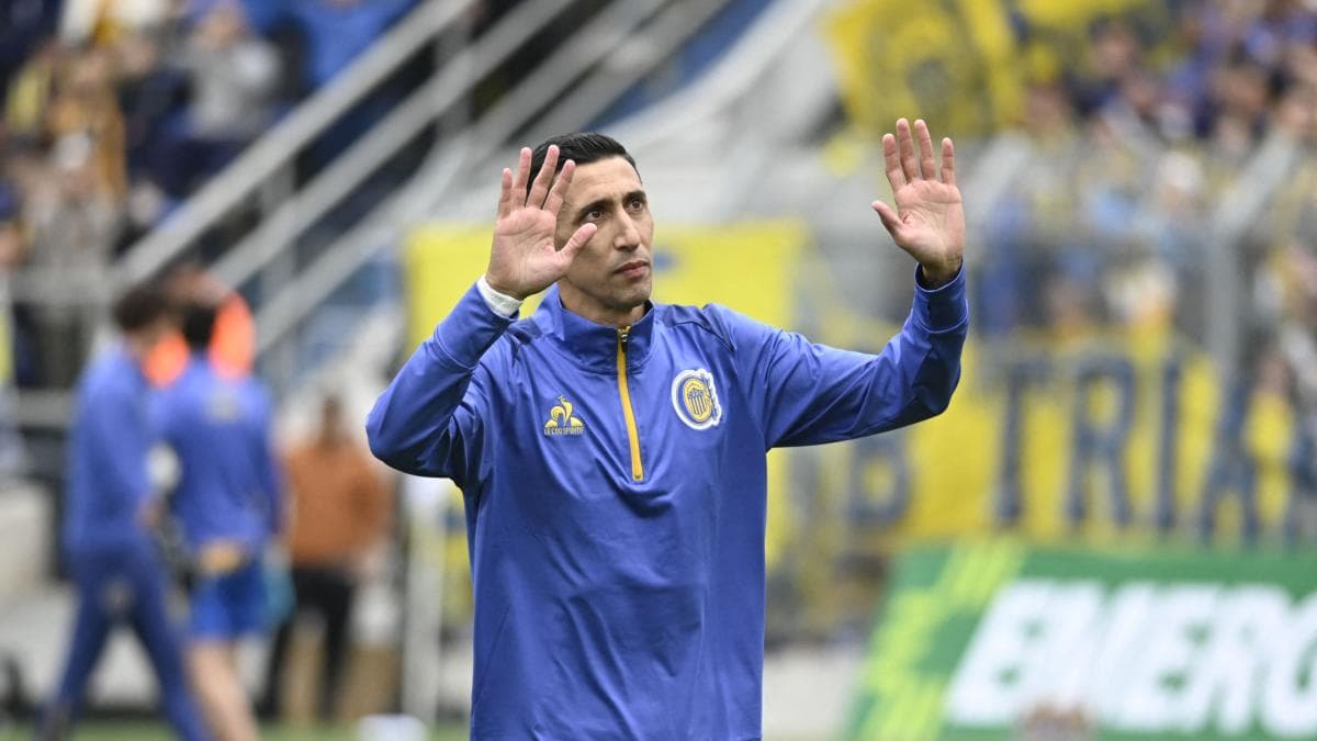 Ángel Di María vuelve a la Libertadores con Rosario Central, 20 años después de su debut ante IDV