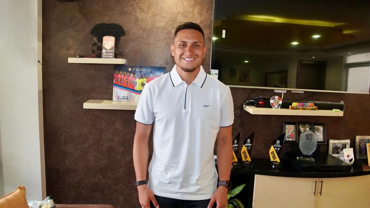Darío Pazmiño: el futbolista ecuatoriano que dejó Irak para regresar a Quito