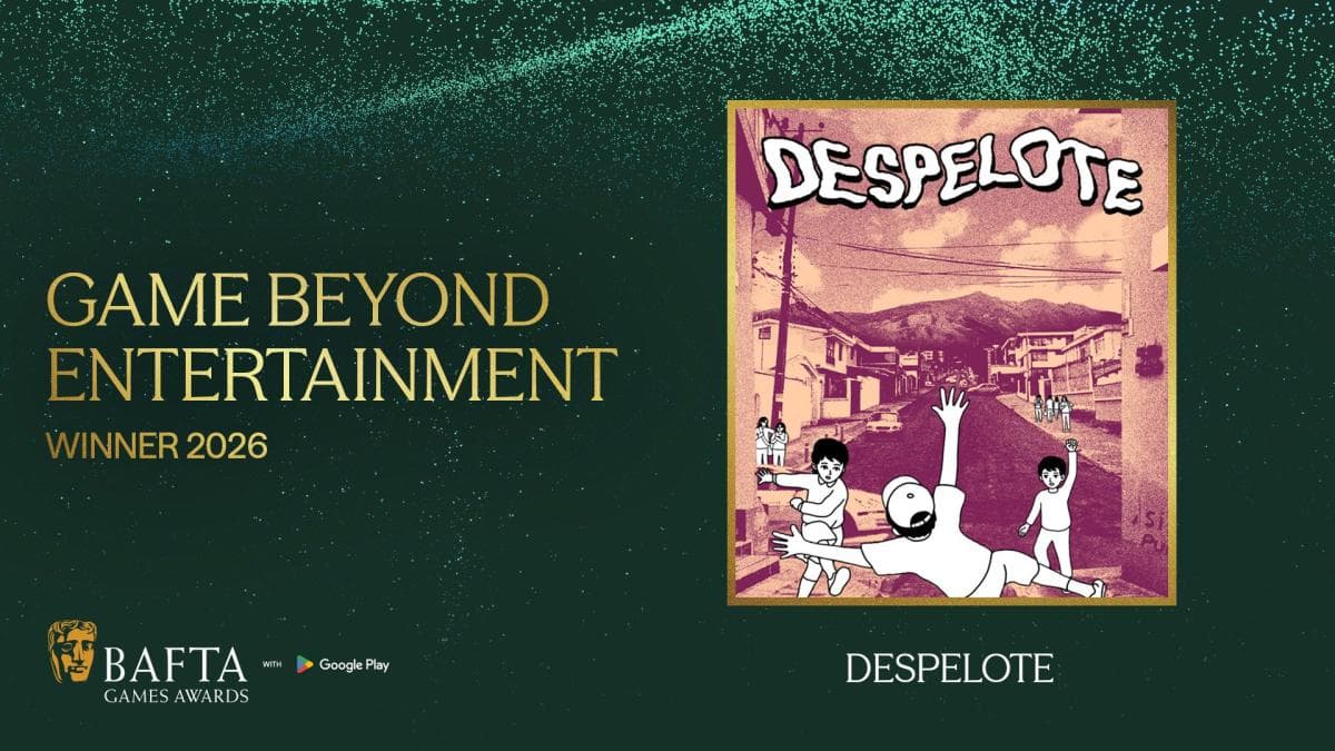 “Despelote” gana el premio BAFTA Games a juego más allá del entretenimiento