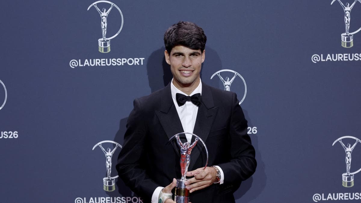 Laureus premió a Carlos Alcaraz, Lamine Yamal y Aryna Sabalenka en una gala marcada por el PSG