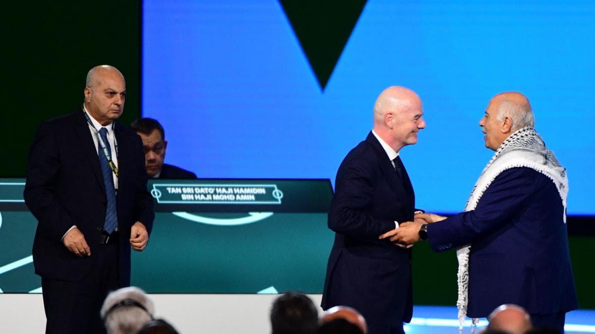 Congreso de la FIFA en Vancouver: Jibril Rajoub rechaza foto con el dirigente israelí Basim Sheikh Suliman