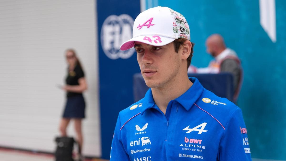 Franco Colapinto tuvo un emotivo encuentro con un fan en el Gran Premio de Miami