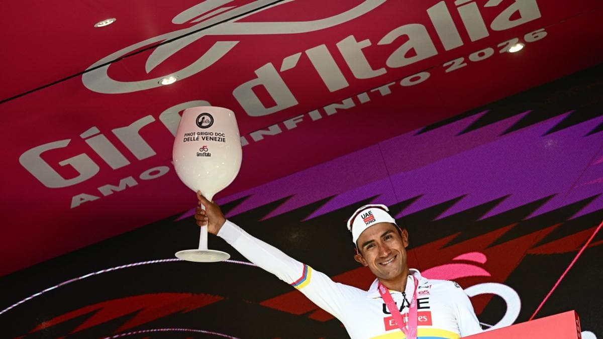 Jhonatan Narváez: “Sin Mikkel Bjerg no habría ganado” tras su triunfo en la Etapa 8 del Giro de Italia