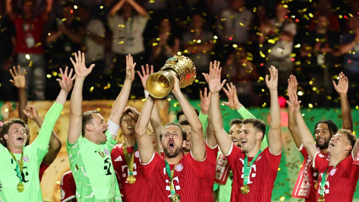Harry Kane guía al Bayern Múnich a la conquista de la Copa de Alemania con un 3-0 al Stuttgart