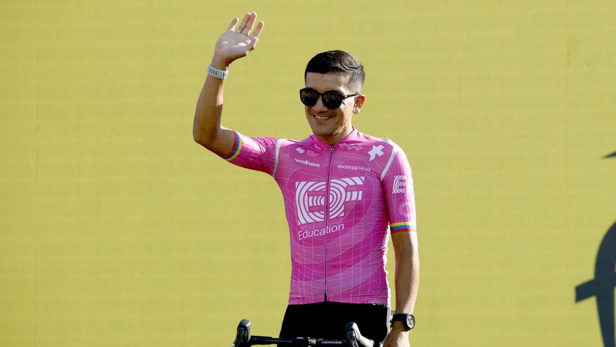 Richard Carapaz apunta a escalar: las etapas decisivas del Tour de Francia 2026