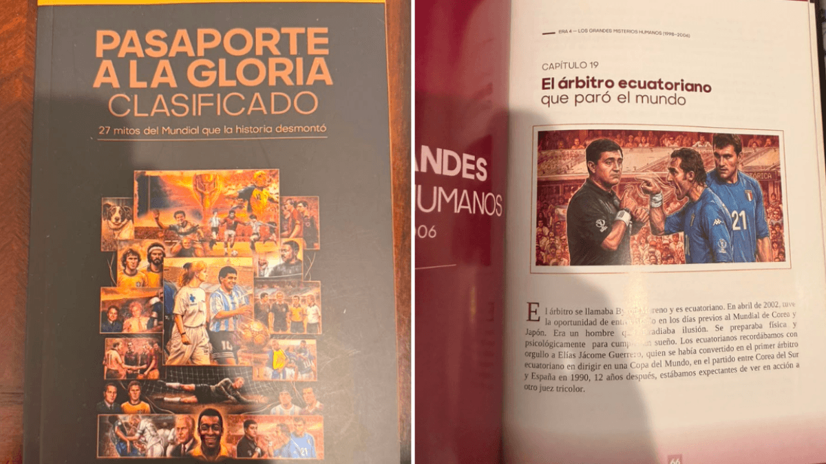 Diego Lituma presenta 'Pasaporte a la Gloria Clasificado' y repasa los hitos que marcaron los Mundiales