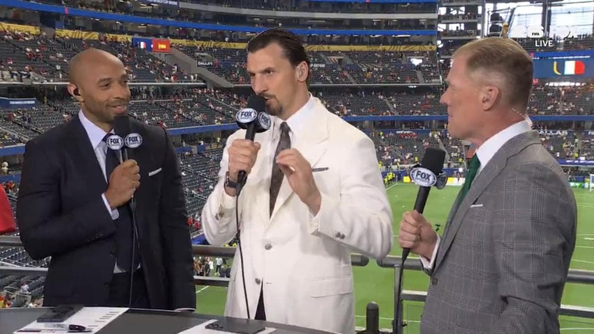Zlatan Ibrahimovic convirtió su personalidad en un negocio durante el Mundial 2026 como comentarista de Fox Sports